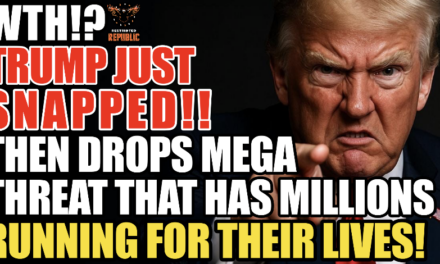 WTH! Trump Just Snapped! Then Drops MEGA Threat That Has Millions Runnings For Their Lives! 